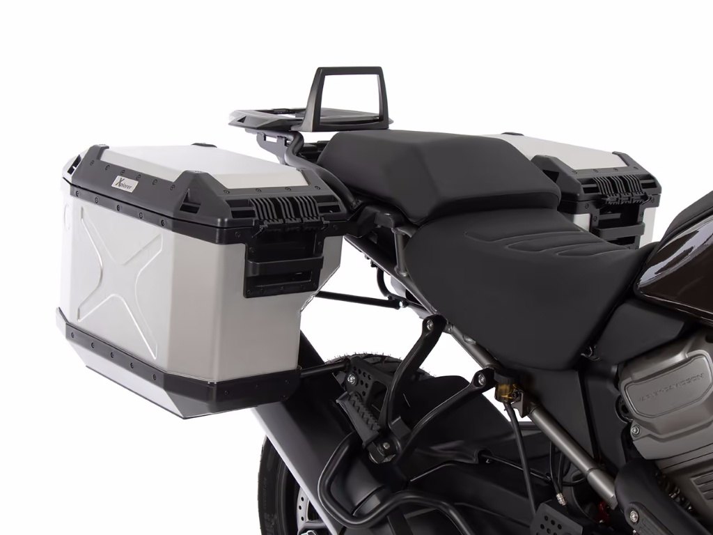 HEPCO＆BECKER ヘプコ＆ベッカー Xplorer(Cutout)用ホルダー Pan America 1250 Special HARLEY-DAVIDSON ハーレーダビッドソン バッグ・ボックス取り付けステー 車体用バッグ・ケース