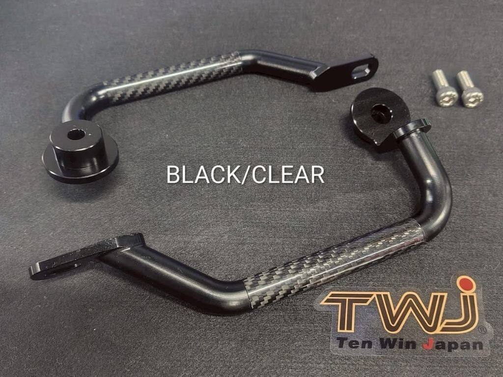 Ten Win Japan テンウィンジャパン サイドグリップ アルミビレット＆ドライカーボン Z900RS KAWASAKI カワサキ グラブバー・タンデムバ...