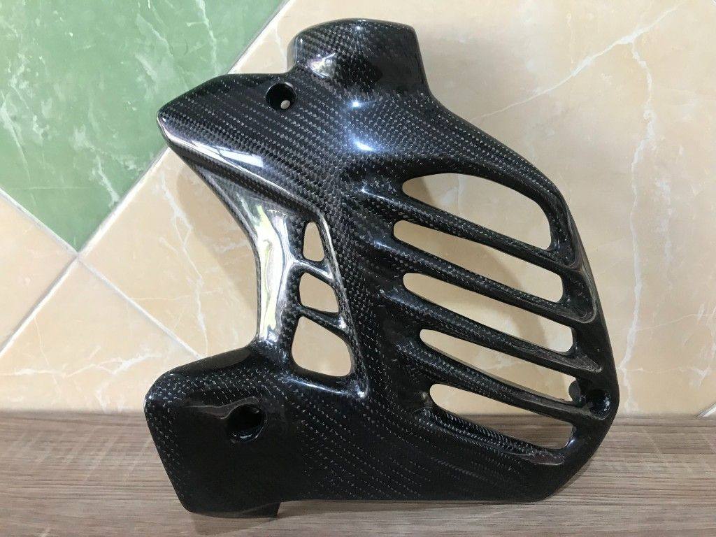 Carbon Variasi カーボンバリアシ ラジエーターカバー Aerox 155 YAMAHA ヤマハ ラ...