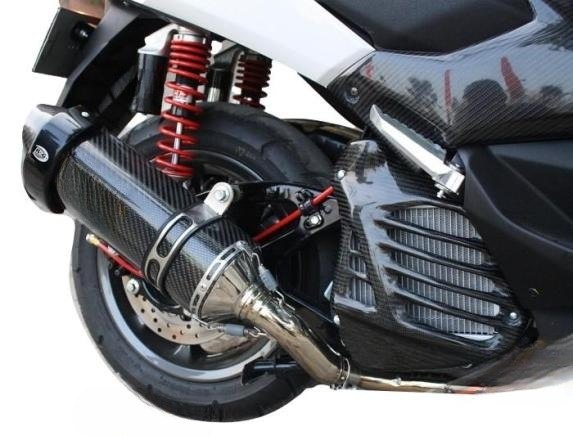 Carbon Variasi カーボンバリアシ ラジエーターカバー NMAX 155 YAMAHA ヤマハ ラジエーター 冷却関連 エンジン