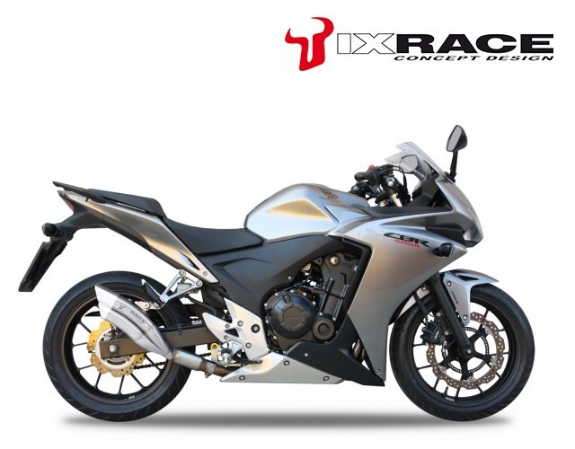 IXRACE アイエックスレース ツインアップ スリップオンマフラー CBR 500 R CB 500 X CB 500 F HONDA ホンダ