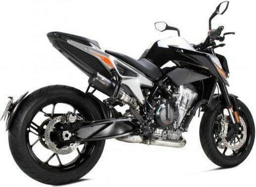IXRACE アイエックスレース コニカルショート スリップオン マフラー DUKE790 KTM スリップオンマフラー サイレンサータイプ：マットブラック(MK2B)