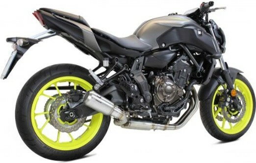Other - IXRACE アイエックスレース コニカルショート フルエキゾースト マフラー MT07 YAMAHA ヤマハ フルエキゾーストマフラー サイレンサータイプ：マットポリッシュ(MK2)