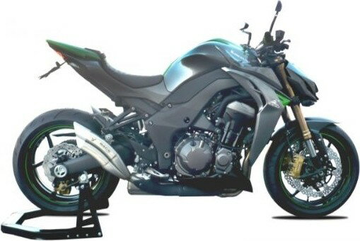 IXRACE アイエックスレース デュアル スクエア 左右2本出し マフラー Z1000 SX KAWASAKI カワサキ スリップオンマフラー サイレンサータイプ：マットポリッシュ(Z7)