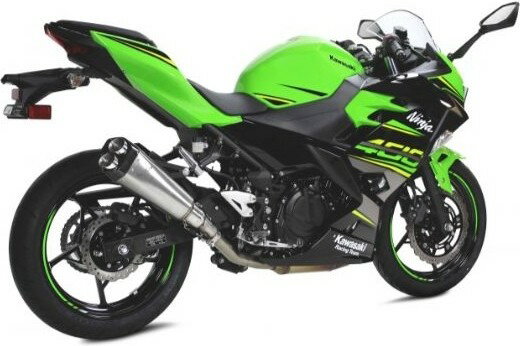 Rakuten - IXRACE アイエックスレース ヘキサゴン デュアルエンド スリップオン マフラー NINJA400 KAWASAKI カワサキ スリップオンマフラー サイレンサータイプ：マットポリッシュ・ステンレス(M9)