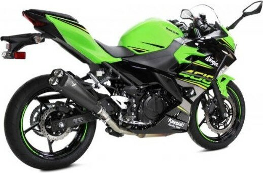 IXRACE アイエックスレース ヘキサゴン デュアルエンド スリップオン マフラー NINJA400 KAWASAKI カワサキ スリップオンマフラー サイレンサータイプ：マットブラック(M9B)