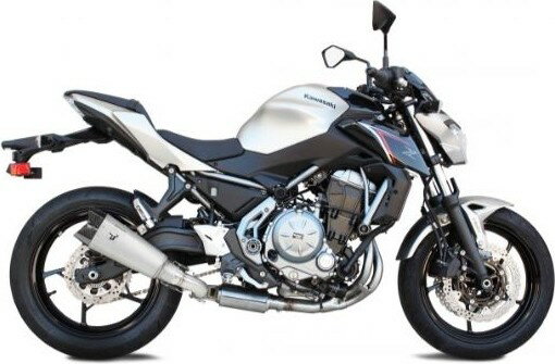 IXRACE アイエックスレース ヘキサゴン デュアルエンド フルエキゾースト マフラー NINJA650 Z650 KAWASAKI カワサキ フルエキゾーストマフラー サイレンサータイプ：マットポリッシュ・チタン(M10)
