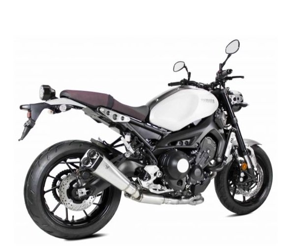751 cc 〜 - IXRACE アイエックスレース ヘキサゴン デュアルエンド フルエキゾースト マフラー MT09 XSR900 YAMAHA ヤマハ フルエキゾーストマフラー サイレンサータイプ：マットポリッシュ・ステンレス(M9)