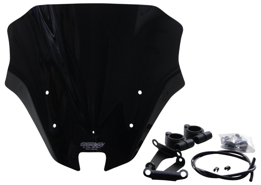 MRA エムアールエー スクリーン レーシング 1290 SUPER DUKE R KTM 外装 カラー：ブラック／グラデーション無し