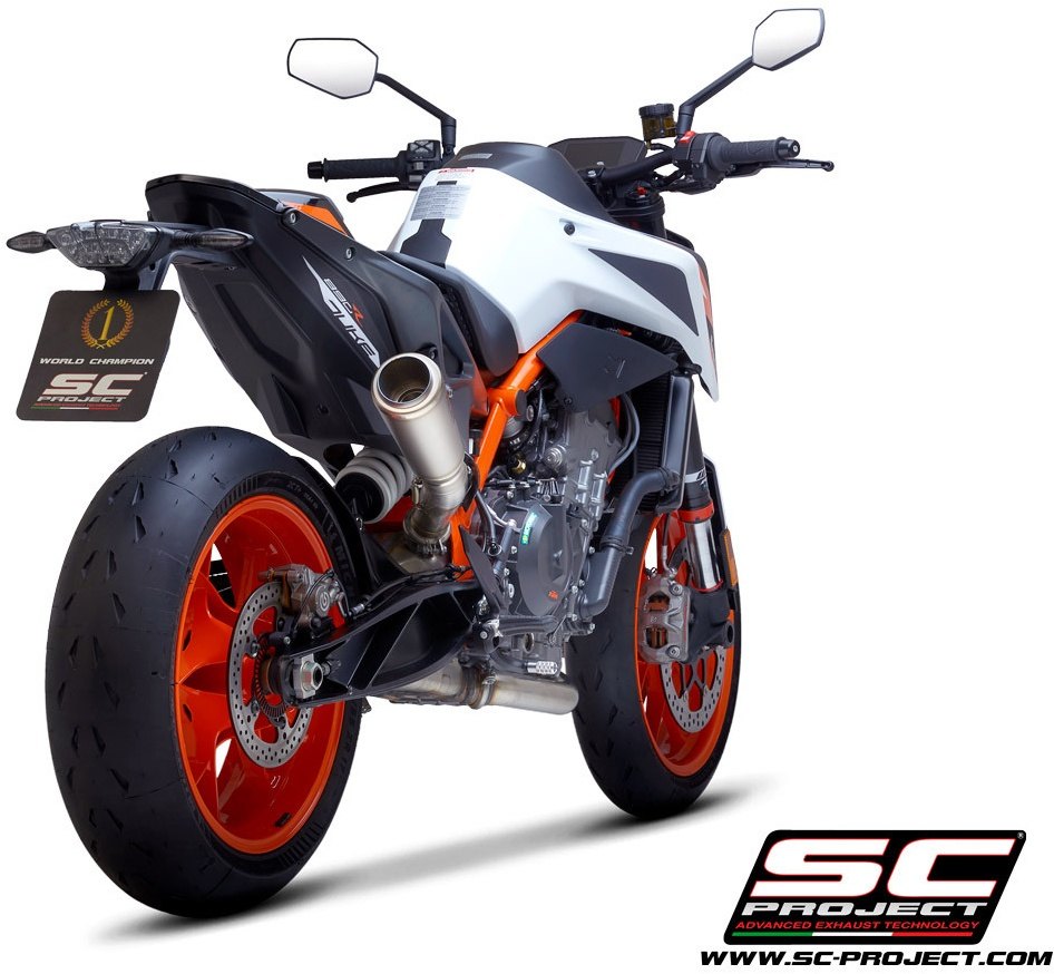SC-PROJECT SCプロジェクト S1-GP スリップオンサイレンサー 790 DUKE 890 KTM スリップオンマフラー マフラー