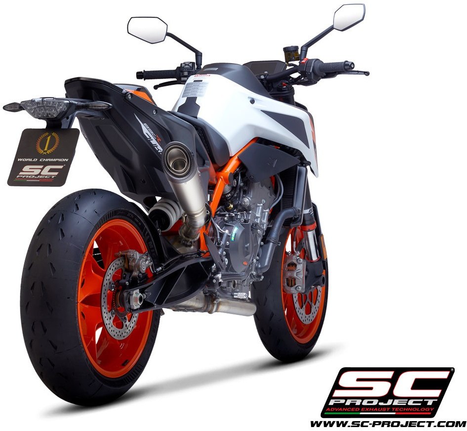 SC-PROJECT SCプロジェクト S1 スリップオンサイレンサー 790 DUKE 890 KTM スリップオンマフラー マフラー