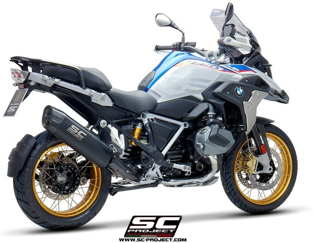 SC-PROJECT SCプロジェクト アドベンチャー スリップオンサイレンサー ブラックエディション【公道走行可】 R 1250 GS R 1250 GS ADVENTURE