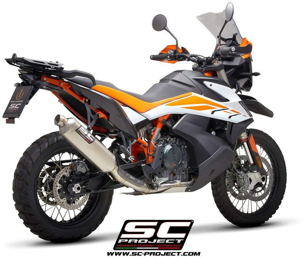 SC-PROJECT SCプロジェクト フルチタニウムフルエキゾーストシステム 2-1＆ラリーレイドサイレンサー 890 ADVENTURE 790 KTM フルエキゾーストマフラー マフラー