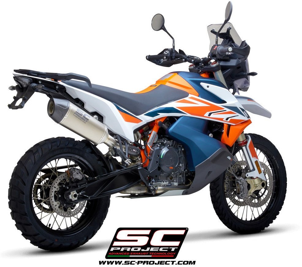 SC-PROJECT SCプロジェクト エクスプローラー II スリップオンサイレンサー【公道走行可】 890 ADVENTURE 790 KTM スリップオンマフラー マフラー