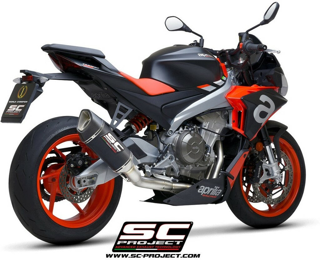 SC-PROJECT SCプロジェクト Trofeo仕様 2-1 レーシング フルチタン フルエキゾーストシステム＆SC1-R サイレンサー RS 660 TUONO APRILIA アプリリア フルエキゾーストマフラー マフラー