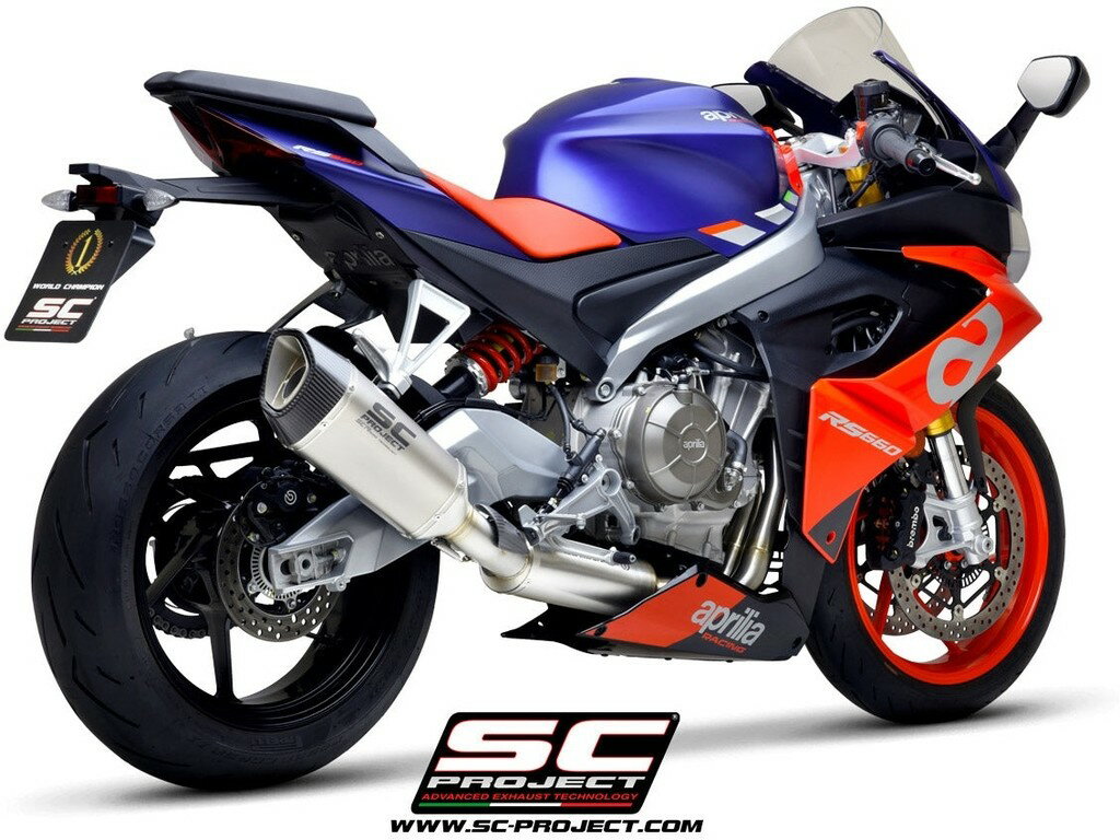 SC-PROJECT SCプロジェクト ステンレス フルエキゾーストシステム 2-1＆SC1-R サイレンサー RS 660 TUONO APRILIA アプリリア フルエキゾーストマフラー マフラー