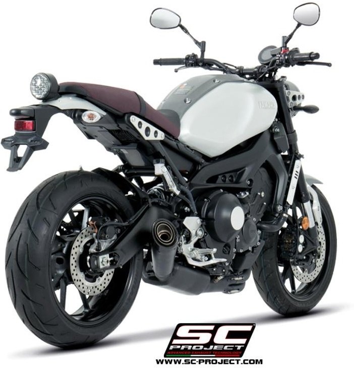 SC-PROJECT SCプロジェクト フルエキゾーストシステム 3-1＆S1 サイレンサー 'ブラックエディション' MT-09 XSR 900 YAMAHA ヤマハ フルエキゾーストマフラー マフラー
