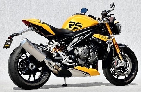 YAMAMOTO RACING ヤマモトレーシング SPEC-A スリップオンマフラー TYPE-SA SPEED TRIPLE 1200RS TRIUMPH トライアンフ マフラー