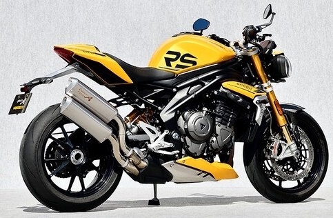 YAMAMOTO RACING ヤマモトレーシング SPEC-A スリップオンマフラー TWIN SPEED TRIPLE 1200RS TRIUMPH トライアンフ マフラー