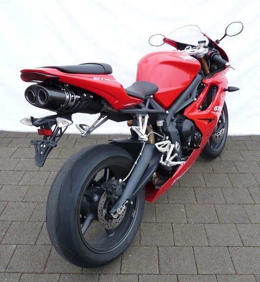 BODIS ボディス スリップオンマフラー OVAL Q1 Daytona675 TRIUMPH トライアンフ マフラー