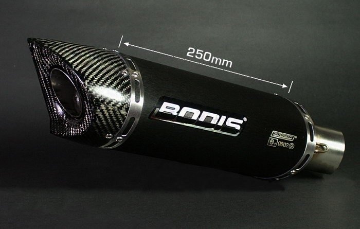 BODIS ボディス スリップオンマフラー OVAL Q1-S Daytona675 TRIUMPH トライアンフ マフラー