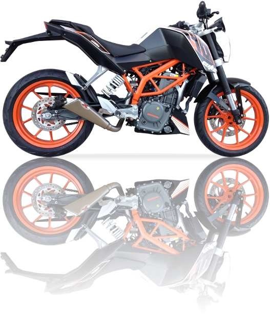 IXIL イクシル X55-スラッシュコーンタイプ スリップオンマフラー DUKE 390 KTM マフラー