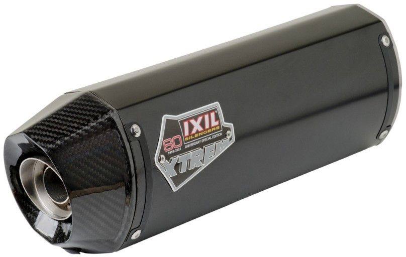 IXIL イクシル XOVC-オーバルタイプ 左右2本出し スリップオンマフラー TRX850 YAMAHA ヤマハ マフラー