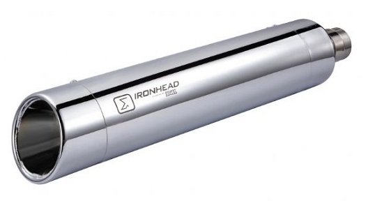 IXIL イクシル IRONHEAD(アイアンヘッド) HC1-2 左右2本出し スリップオンマフラー BOBBER BLACK TRIUMPH トライアンフ マフラー