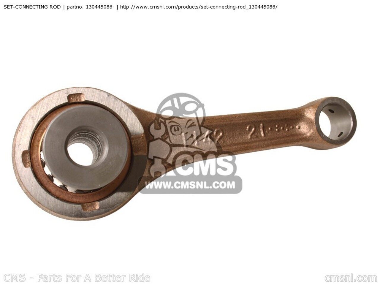 CMS シーエムエス SET-CONNECTING ROD KLF220-A14 BAYOU220 2001 USA KLF220-A15 2002 KLF250-A1 BAYOU250 2003 KLF250-A2 2004 KLF250-A3 2005 KLF250-A6F 2006 KLF250-A7F 2007 KLF250-A8F 2008 KLF250-A9F 2009 KLF250-AAF 2010 KLF250-ABF 2011 KAWASAKI カワサキ