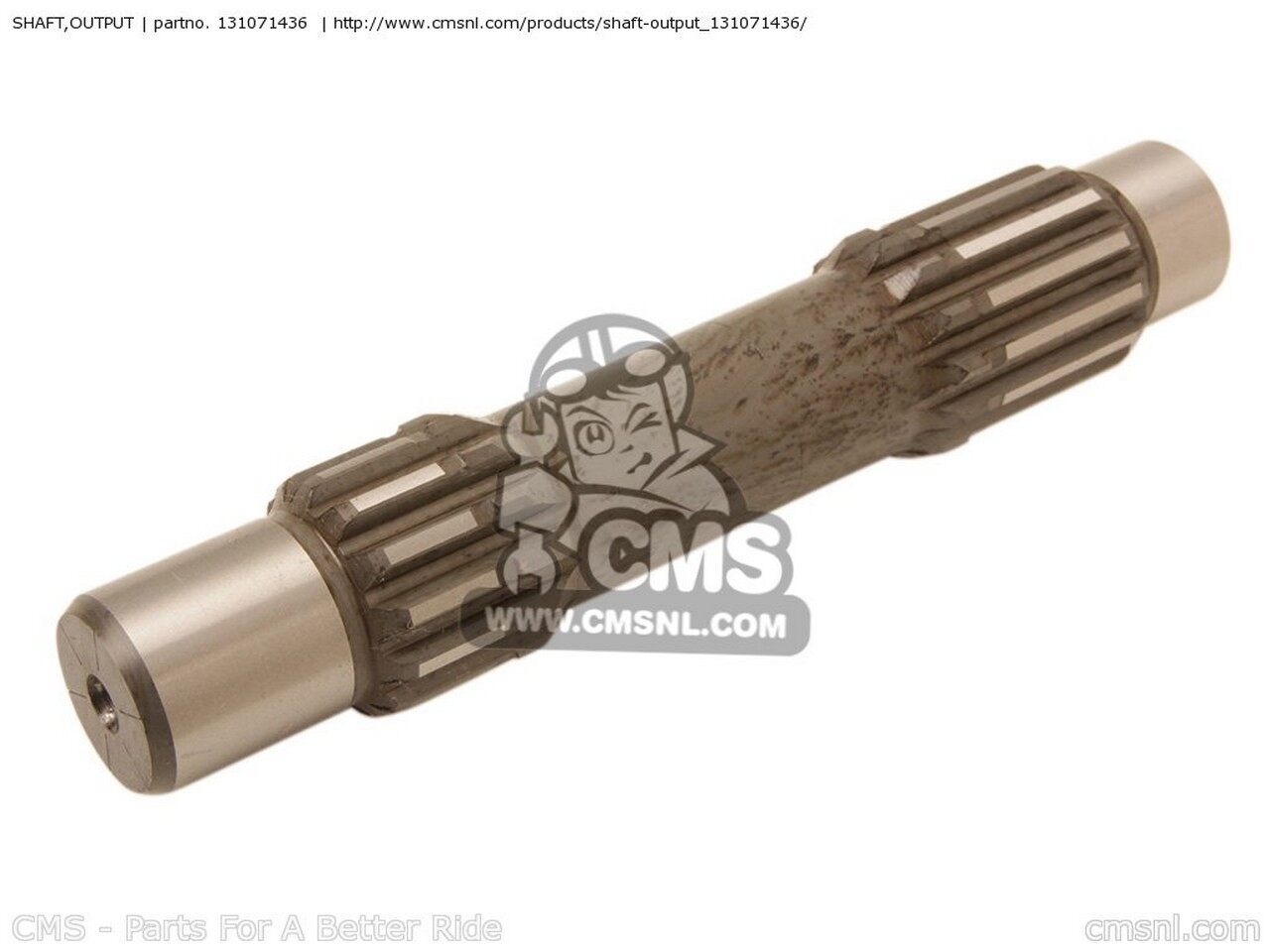 CMS シーエムエス SHAFT，OUTPUT KAWASAKI カワサキ ミッション・ギア エンジンパーツ エンジン