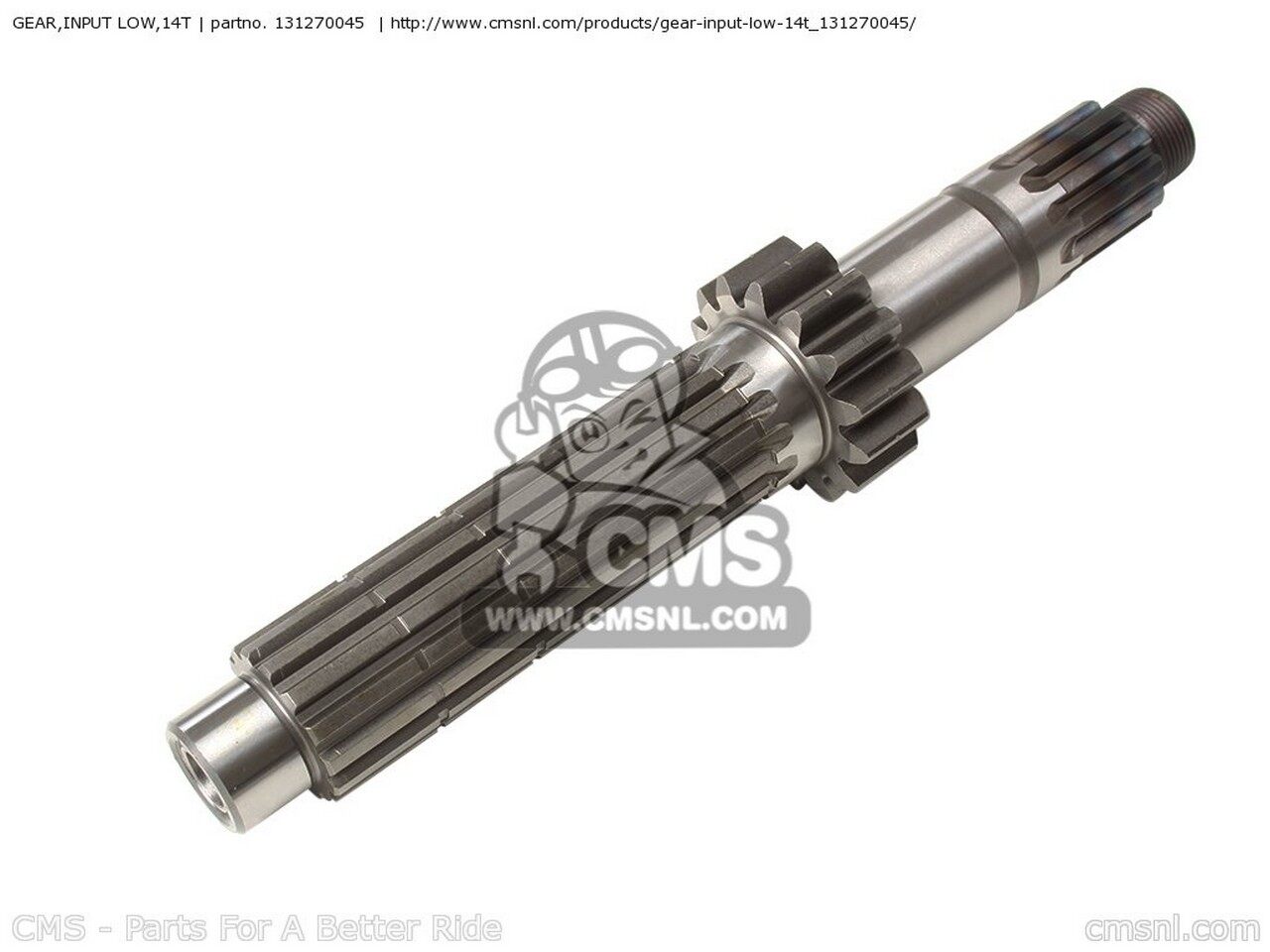 CMS シーエムエス GEAR，INPUT LOW，14T KX250-T8F KX250F USA KX250T7F CANADA KAWASAKI カワサキ ミッション・ギア エンジンパーツ エンジン