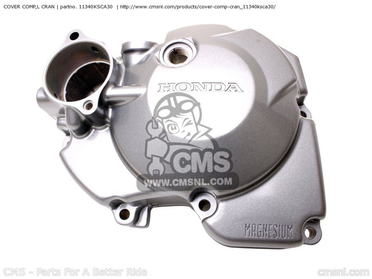 CMS シーエムエス COVER COMP，L CRAN CRF250R 9 AUSTRALIA EUROPEAN DIRECT SALES / CMF CRF250X 4 5 GENERAL EXPORT KPH 6 7 8 B TYPE 2 CRF250X4 HONDA ホンダ その他エンジンカバー エンジンパーツ エンジン