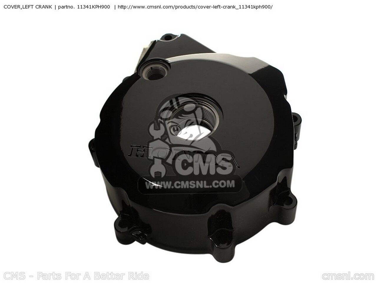 CMS シーエムエス COVER，LEFT CRANK ANF125 INNOVA 2003 3 ENGLAND EUROPEAN DIRECT SALES 2005 5 FRANCE 2006 6 / MKH CMF ANF125T HONDA ホンダ その他エンジンカバー エンジンパーツ エンジン