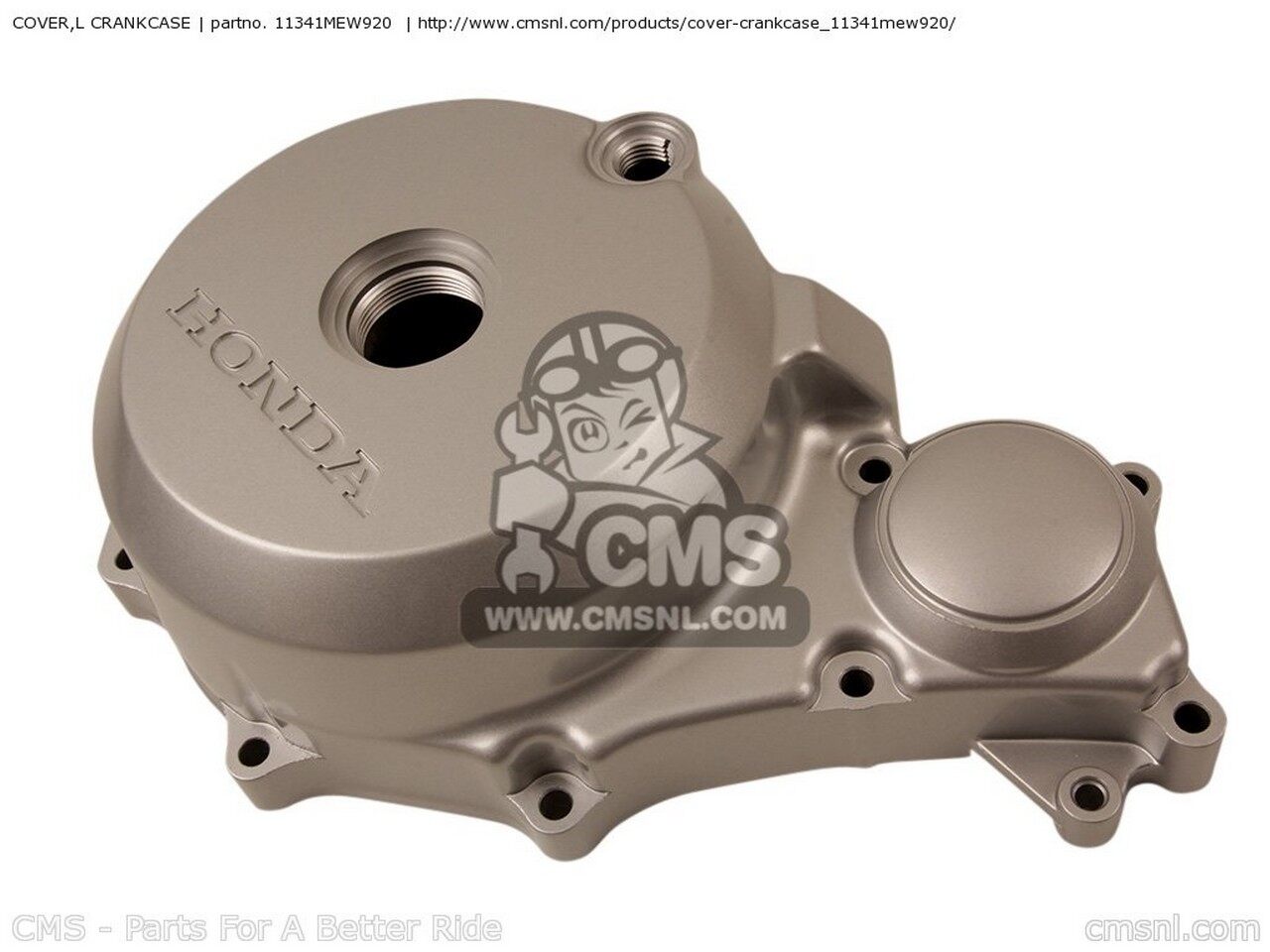 CMS シーエムエス COVER，L CRANKCASE NT700V 2006 6 AUSTRALIA ENGLAND EUROPEAN DIRECT SALES FRANCE / CMF 2007 7 MKH 2008 8 2010 A DEAUVILLE NT700VA ABS HONDA ホンダ その他エンジンカバー エンジンパーツ エンジン