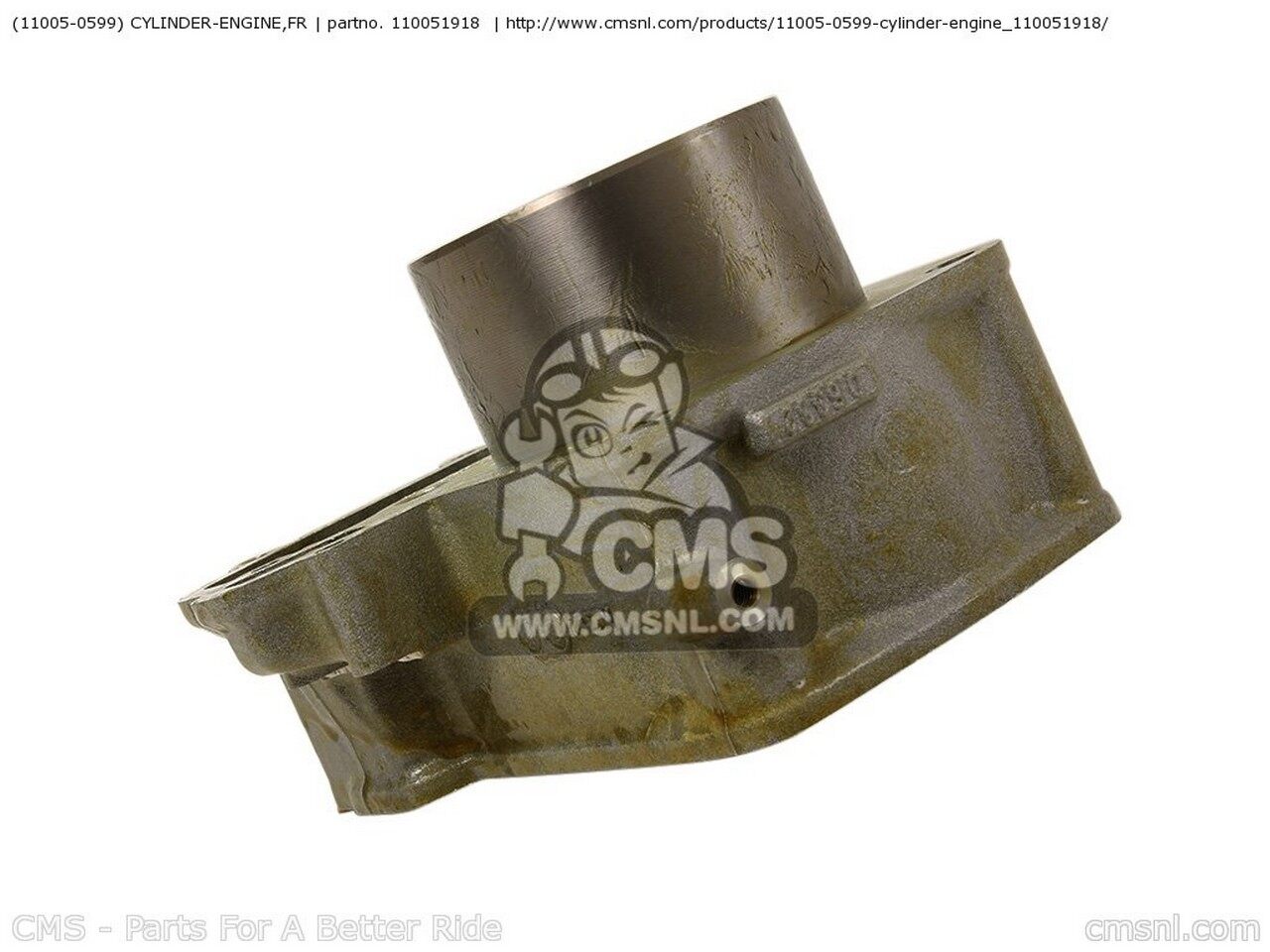 CMS シーエムエス (110050599) CYLINDER-ENGINE，FR KAWASAKI カワサキ シリンダー エンジンパーツ エンジン