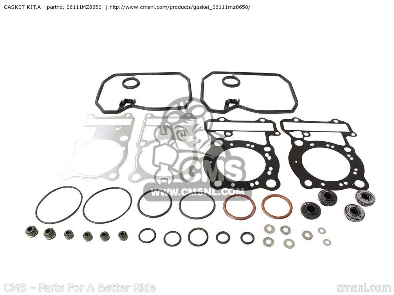 CMS シーエムエス GASKET KIT，A VT600CD2 SHADOW VLX DELUXE 2TONE 2000 Y USA HONDA ホンダ エンジンガスケット エンジンパーツ エンジン
