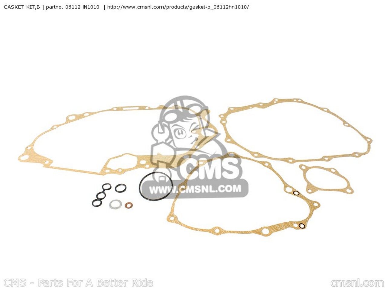 CMS シーエムエス GASKET KIT，B TRX400EX FOURTRAX 2000 Y CANADA / CMF USA EXCEPT CALIFORNIA 2001 1 400 EX SPORTRAX 2002 2 2003 3 AUSTRALIA 2004 4 HONDA ホンダ エンジンガスケット エンジンパーツ エンジン