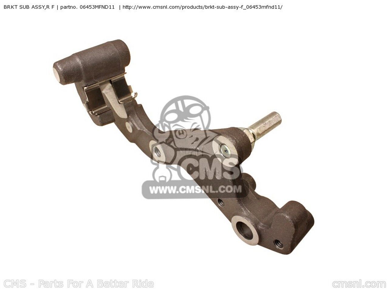 CMS シーエムエス BRKT SUB ASSY，R F CB1000RA 9 AUSTRALIA / ABS ENGLAND MPH EUROPEAN DIRECT SALES FRANCE CMF A B ST CB600FA 2008 8 2009 HORNET 2007 7 TYPE 2 25K SPAIN 2F MKH 2010 2011 HONDA ホンダ キャリパーサポート・ブラケット ブレーキ