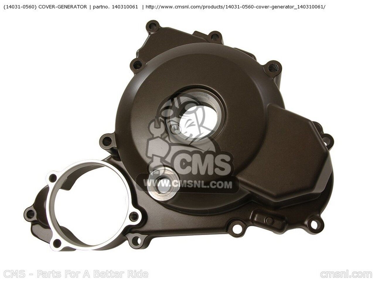 CMS シーエムエス (140310560) COVER-GENERATOR KSF450-B8F KFX450R 2008 USA KAWASAKI カワサキ その他エンジンカバー エンジンパーツ エンジン