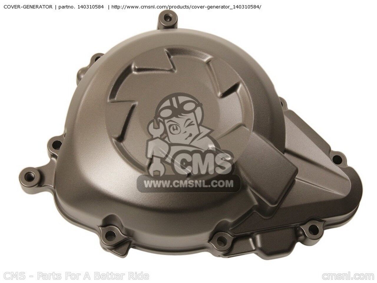 CMS シーエムエス COVER-GENERATOR ZR1000GEF Z1000 USA / ABS ZR1000GEFA KAWASAKI カワサキ その他エンジンカバー エンジンパーツ エンジン