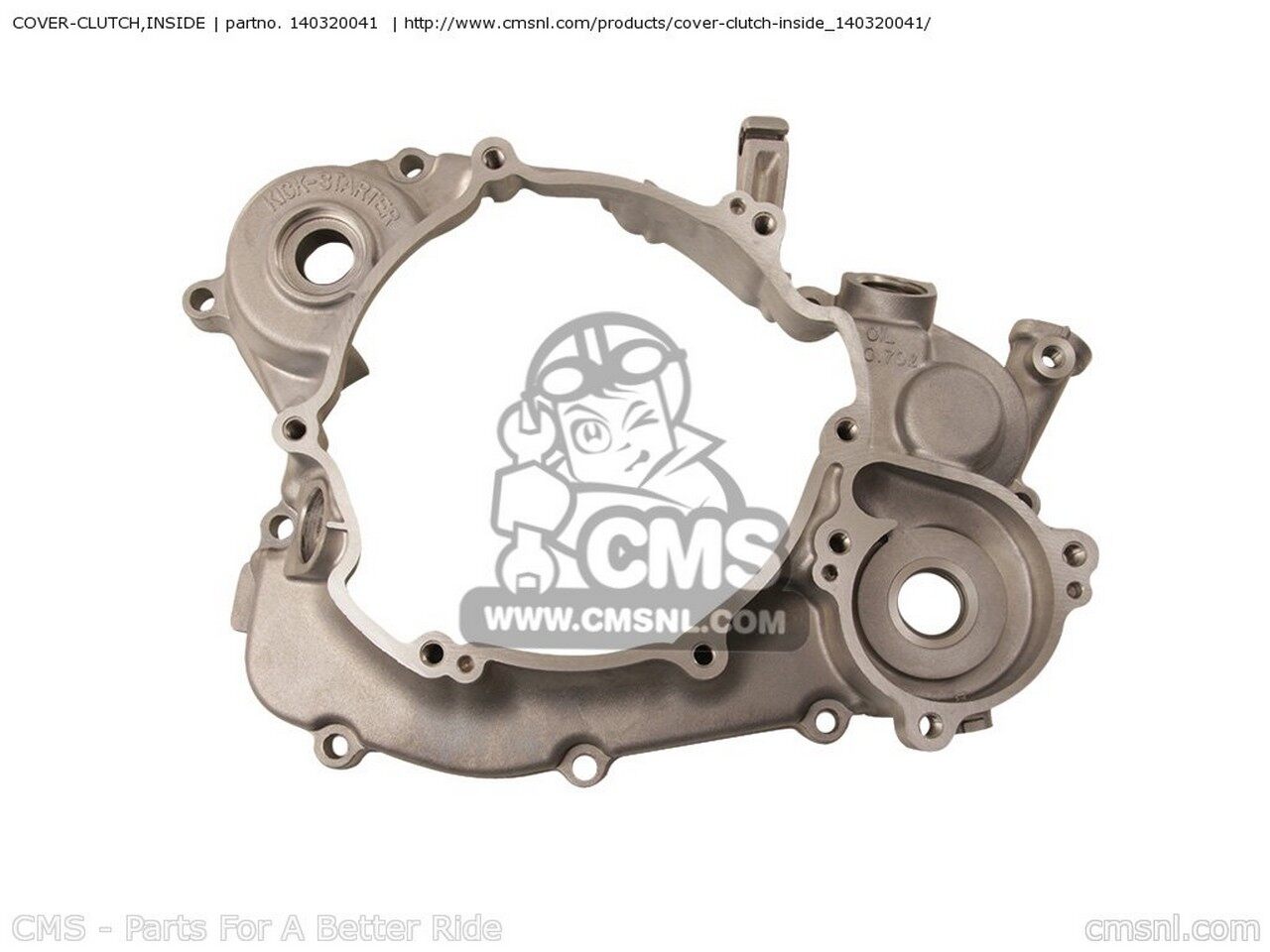 CMS シーエムエス COVER-CLUTCH，INSIDE KAWASAKI カワサキ その他エン ...