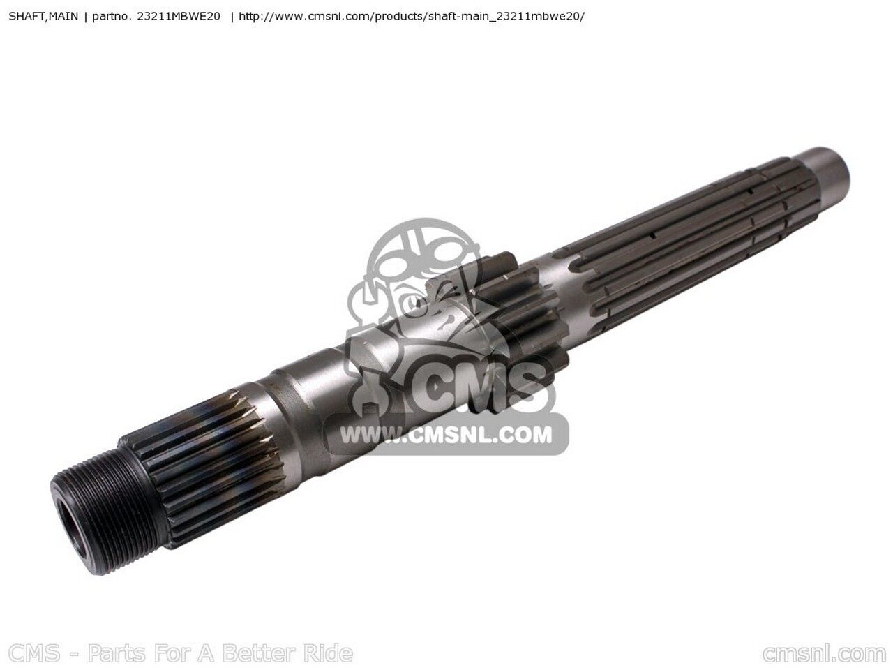 CMS シーエムエス SHAFT，MAIN CBR600F4 SUPERSPORT 1 AUSTRALIA USA 2 KOREA 3 4 5 6 CBR600FR HURRICANE GERMANY EUROPEAN DIRECT SALES FRANCE HONDA ホンダ ミッション・ギア エンジンパーツ エンジン