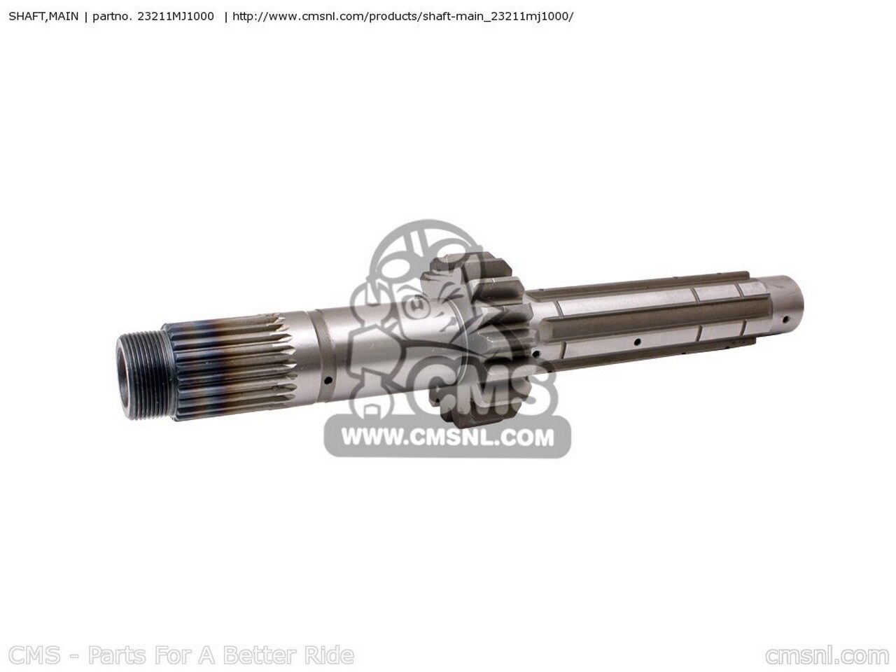CMS シーエムエス SHAFT，MAIN CBX750P2 2001 1 GEN EXPORT / KPH TYPE 4 PLR GENERAL MK 2 PLB 3 MOT 5 6 MOROCCO BLA PERU PERUMK HONDA ホンダ ミッション・ギア エンジンパーツ エンジン