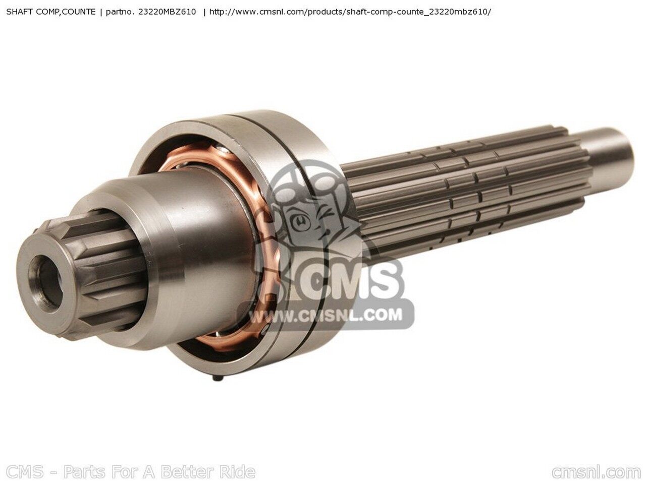 CMS シーエムエス SHAFT COMP，COUNTE CB600F HORNET 2001 1 EUROPEAN DIRECT SALES / KPH SWITZERLAND 2002 2 34P NETHERLANDS 2003 3 25K 2006 6 IRELAND CB600F2 AUSTRALIA Y ENGLAND HCMKH HC FRANCE BCT MKH CBF600N 2004 4 MPH CMF 2005 5 SPC CBF600NA CBF600S