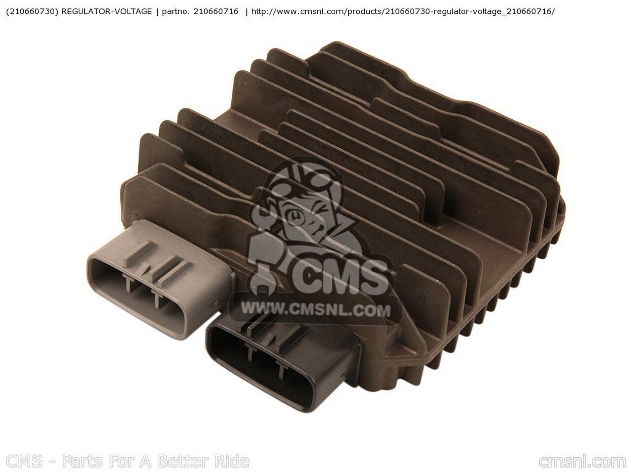 CMS �������२�� (210660730) REGULATOR-VOLTAGE ZX636EDF NINJA ZX6R USA ZX636EEF ZX636FDF / ABS ZX636FEF KAWASAKI ���掠�� �쥮��졼�������쥯���ե����� ������