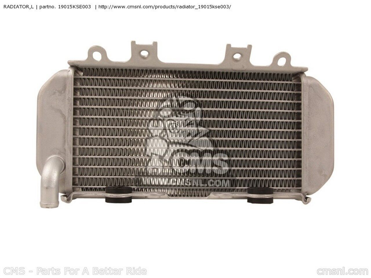 CMS シーエムエス RADIATOR，L CRF150R 2007 7 AUSTRALIA EUROPEAN DIRECT SALES /...