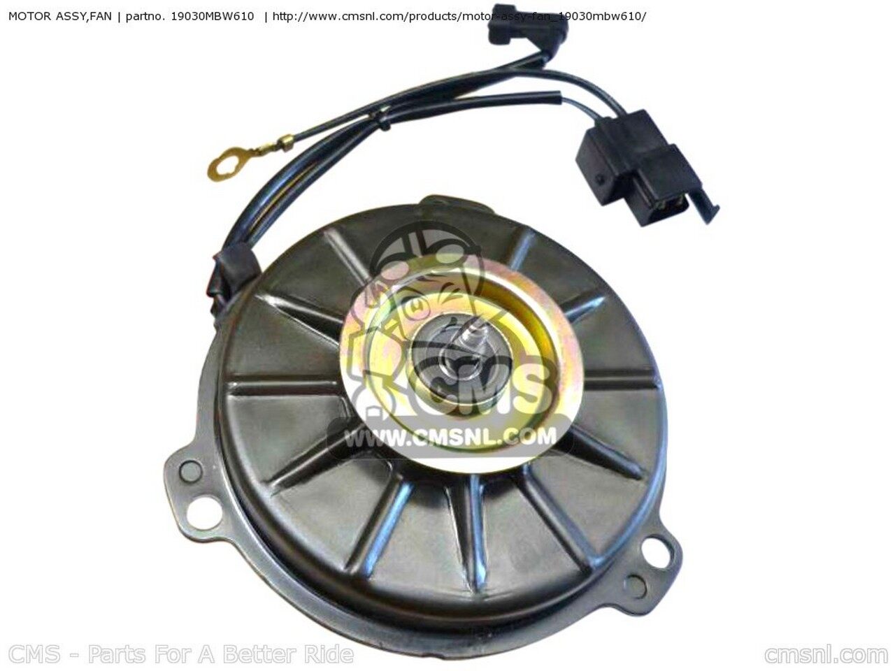 CMS �������२�� MOTOR ASSY��FAN CBR600F HURRICANE Y AUSTRALIA BRAZIL DENMARK...