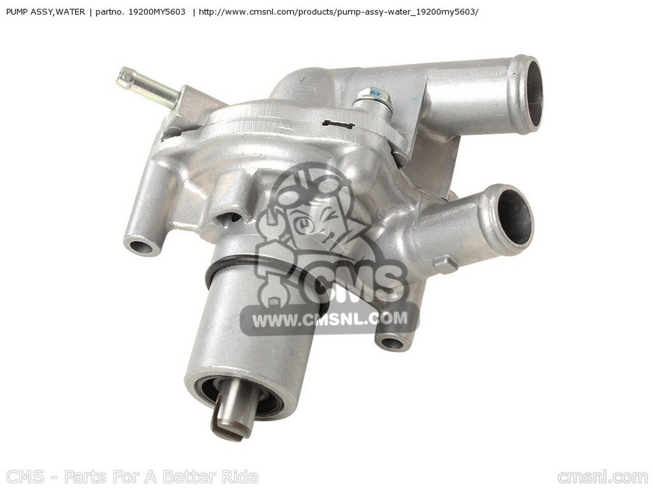 CMS シーエムエス PUMP ASSY，WATER CB500 2000 Y ITALY34P ITALY 2002 2 NORTHERN EUROPE CB500S AUSTRIA / 34P ENGLAND GERMANY 50P PORTUGAL CBF500 2004 4 EUROPEAN DIRECT SALES 3ED FRANCE CMF IRELAND 2006 6 25K CBF500A ABS HONDA ホンダ エンジンパーツ エンジン