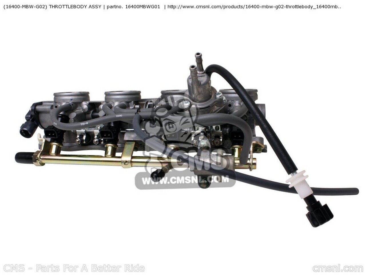 CMS �������२�� (16400-MBW-G02) THROTTLEBODY ASSY CBR600F HURRICANE 1 GERMA...