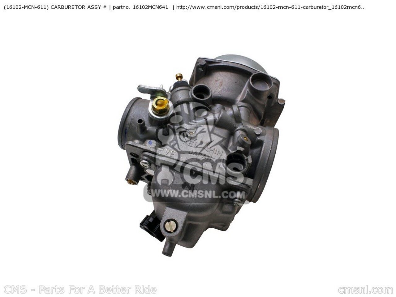 HONDA - CMS シーエムエス (16102-MCN-611) CARBURETOR ASSY # CB750F2 SEVEN FIFTY 1 EUROPEAN DIRECT SALES / KPH FRANCE CMF SPAIN HONDA ホンダ キャブレター 吸気関連 エンジン